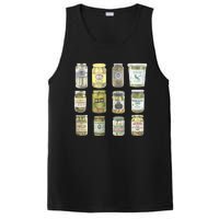 Vintage Canned Pickles Lovers PosiCharge Competitor Tank