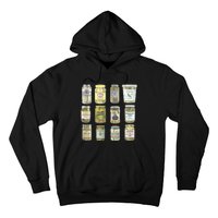 Vintage Canned Pickles Lovers Hoodie