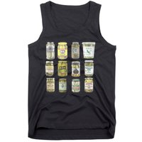 Vintage Canned Pickles Lovers Tank Top