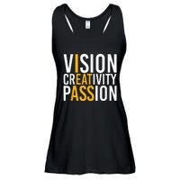 Vision Creativity Passion Ladies Essential Flowy Tank