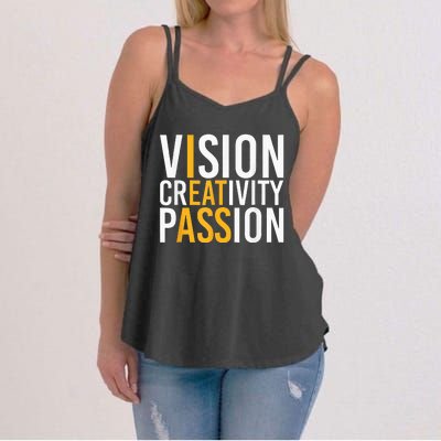 Vision Creativity Passion Women's Strappy Tank