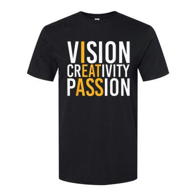 Vision Creativity Passion Softstyle CVC T-Shirt