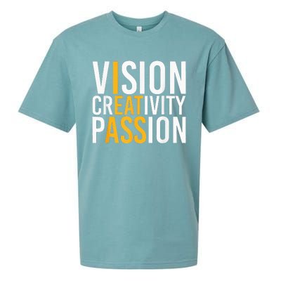 Vision Creativity Passion Sueded Cloud Jersey T-Shirt