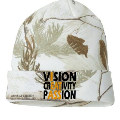 Vision Creativity Passion Funny Humor Kati Licensed 12" Camo Beanie