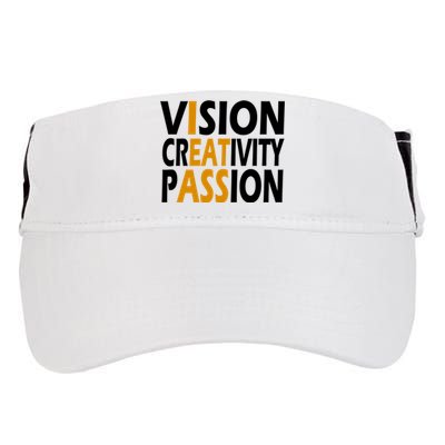 Vision Creativity Passion Funny Humor Adult Drive Performance Visor