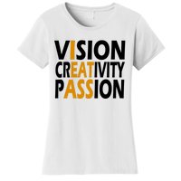 Vision Creativity Passion Funny Humor Women's T-Shirt