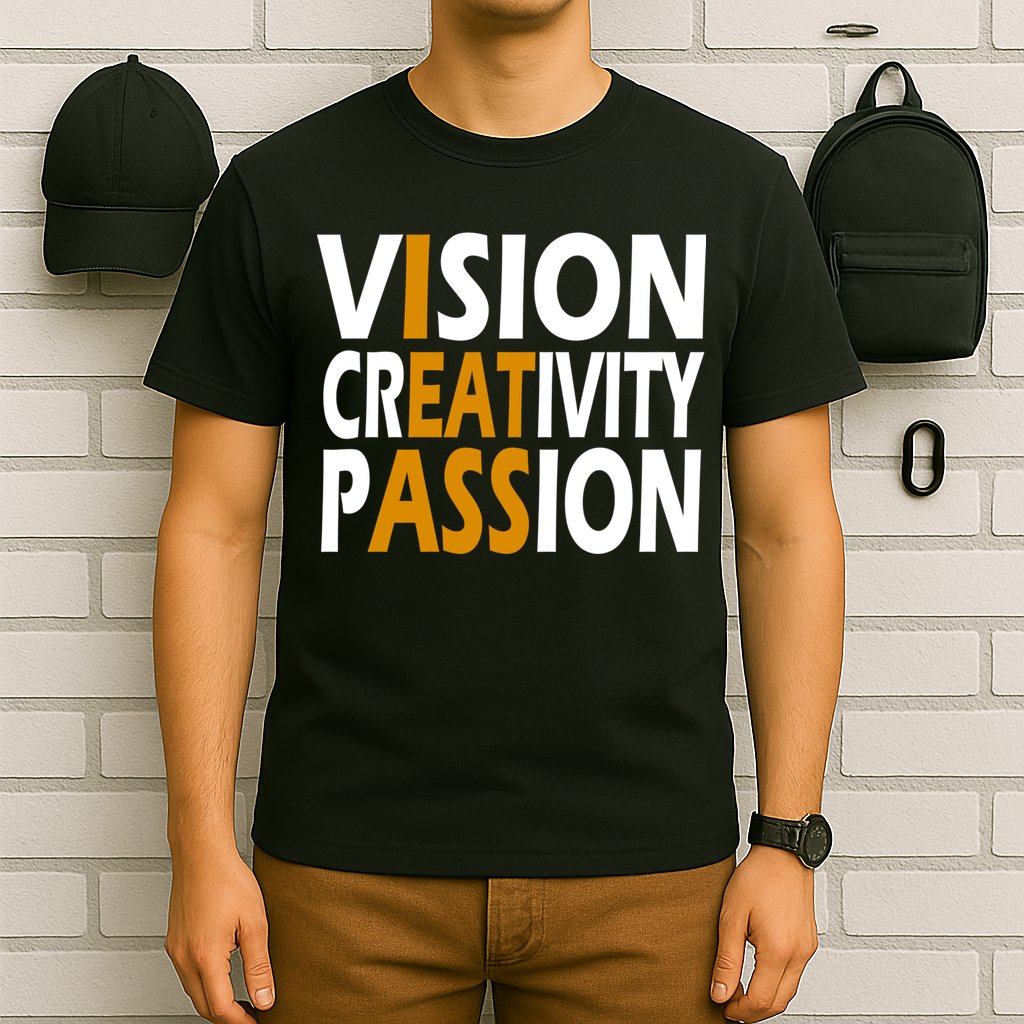 Vision Creativity Passion Funny Humor T-Shirt