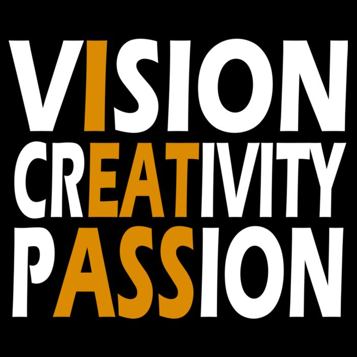 Vision Creativity Passion Funny Humor T-Shirt