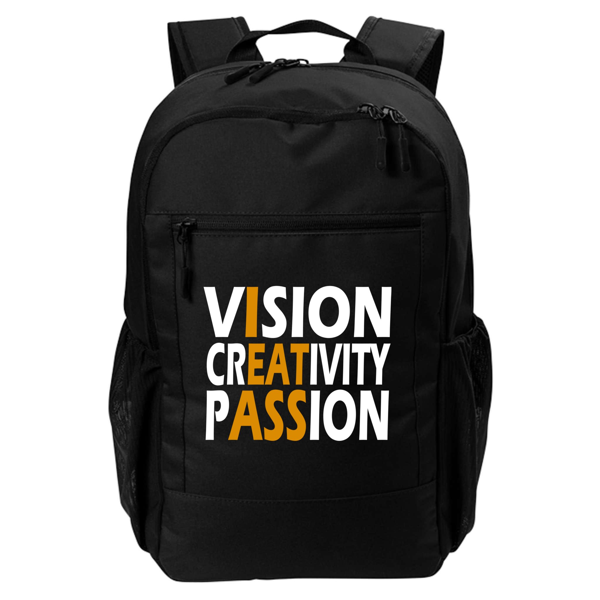 Vision Creativity Passion Funny Humor Backpack