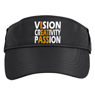 Vision Creativity Passion Funny Humor Adult Drive Performance Visor