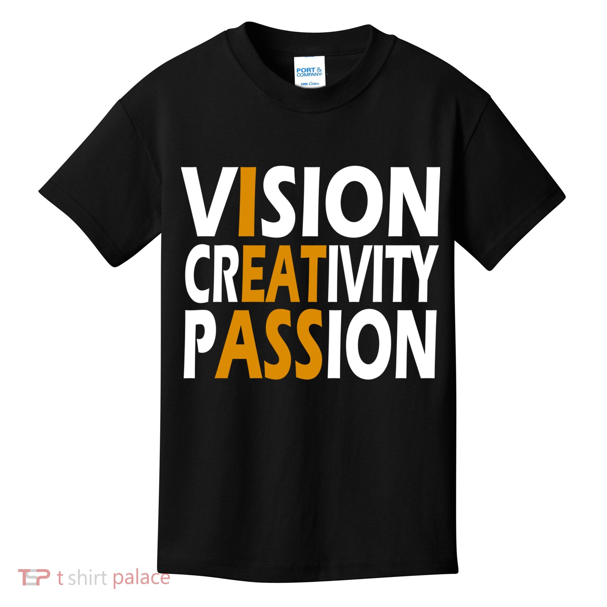 Vision Creativity Passion Funny Humor Kids T-Shirt