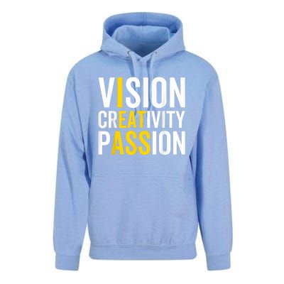 Vision Creativity Passion Funny Humor Unisex Surf Hoodie