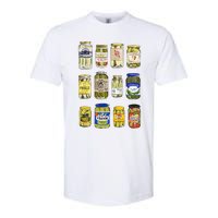 Vintage Canned Pickles Lover Funny Trendy Women Clothing Swea Softstyle CVC T-Shirt