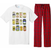 Vintage Canned Pickles Lover Funny Trendy Women Clothing Swea Pajama Set