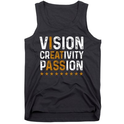 Vision Creativity Passion Tank Top