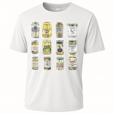 Vintage Canned Pickles Homemade Dill Pickles Performance Shirt
