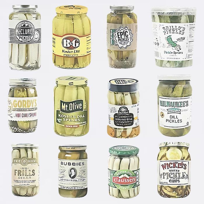 Vintage Canned Pickles Homemade Dill Pickles Flatbill Hat