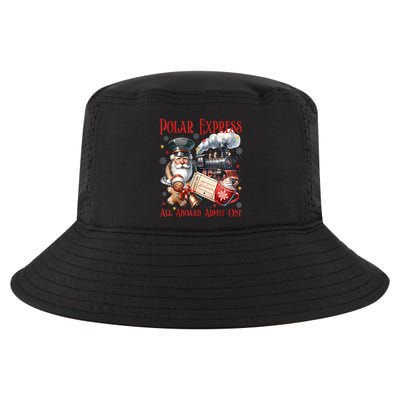Vintage Christmas Polar .Express All Aboard Admit One Gift Cool Comfort Performance Bucket Hat
