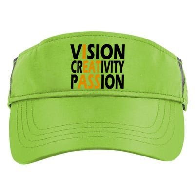 Vision Creativity Passion Funny Gift Adult Drive Performance Visor