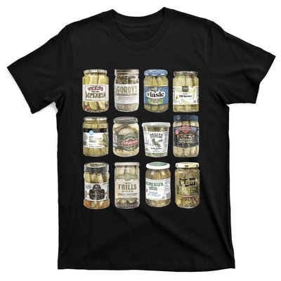 Vintage Canned Pickles Retro Pickles Lovers Canning Pickle T-Shirt