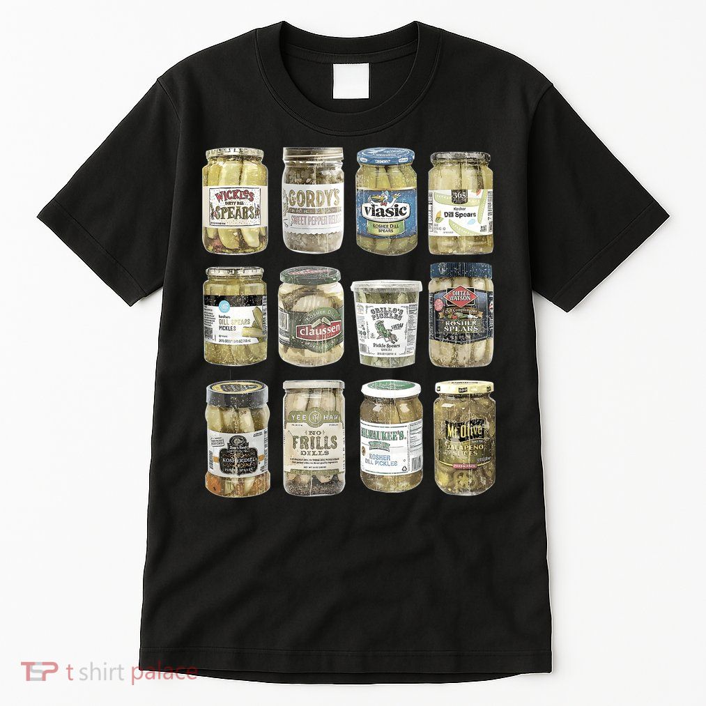Vintage Canned Pickles Retro Pickles Lovers Canning Pickle Tall T-Shirt