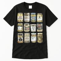 Vintage Canned Pickles Retro Pickles Lovers Canning Pickle Tall T-Shirt