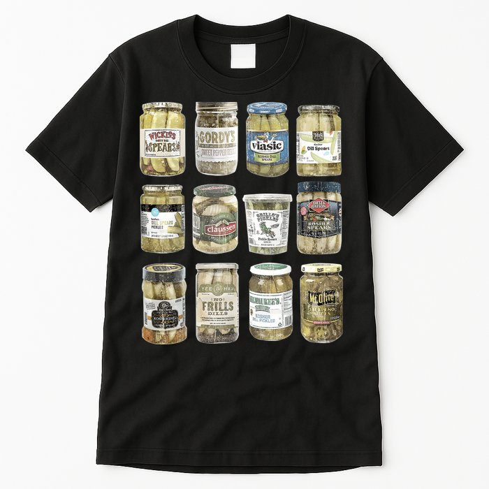 Vintage Canned Pickles Retro Pickles Lovers Canning Pickle Tall T-Shirt