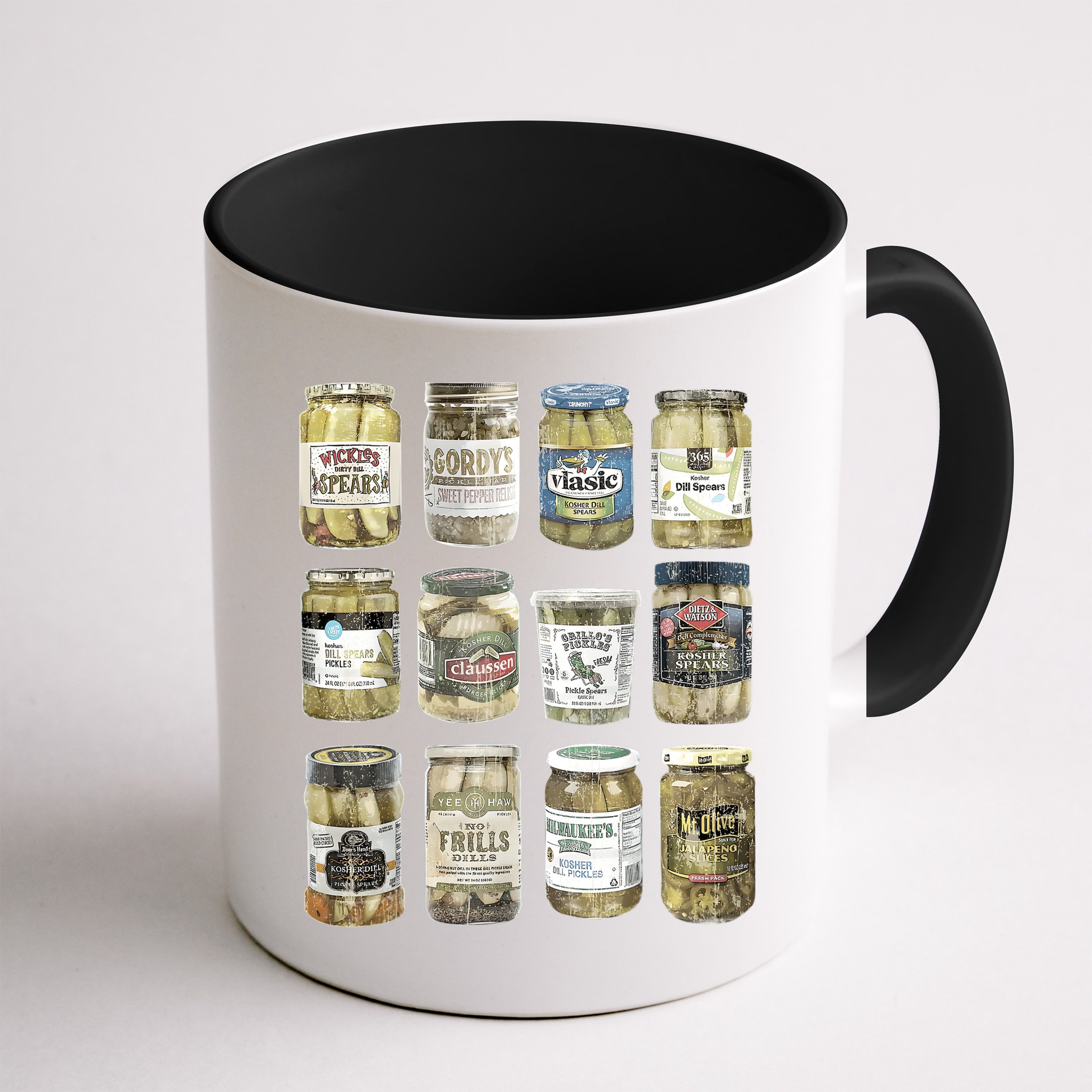 Vintage Canned Pickles Retro Pickles Lovers Canning Pickle Mug