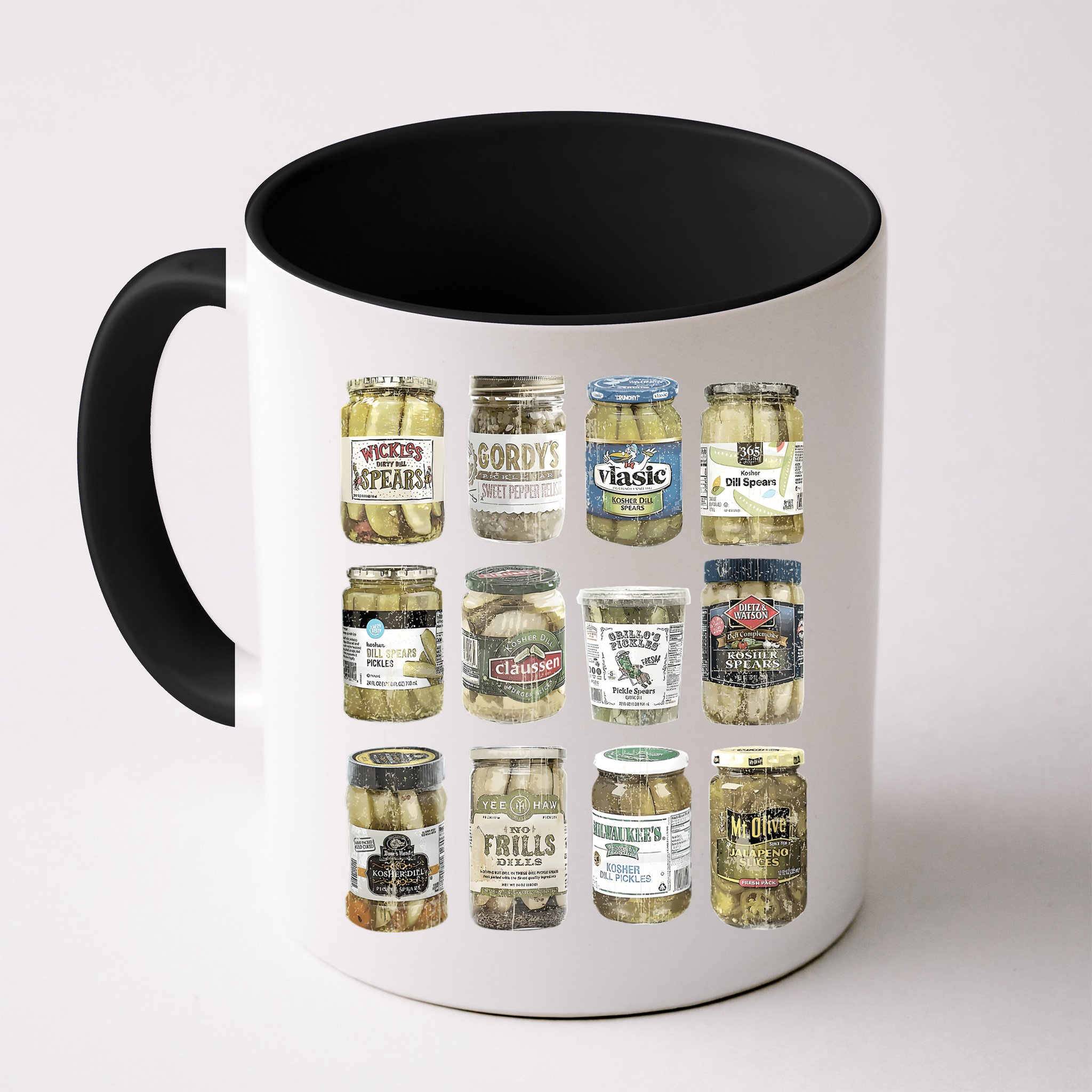 Vintage Canned Pickles Retro Pickles Lovers Canning Pickle Mug