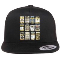 Vintage Canned Pickles Retro Pickles Lovers Canning Pickle Flatbill Hat