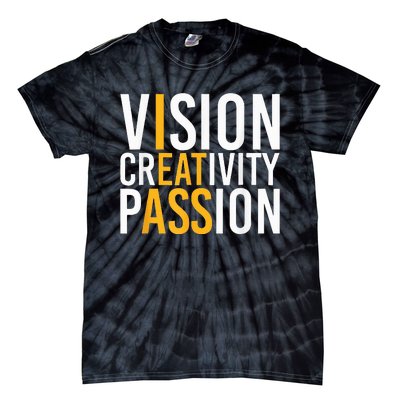 Vision Creativity Passion Tie-Dye T-Shirt