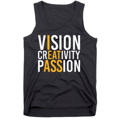 Vision Creativity Passion Tank Top