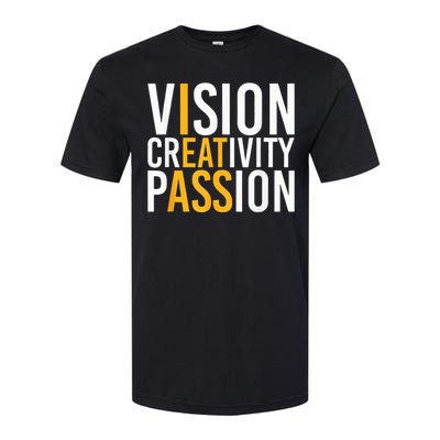 Vision Creativity Passion Softstyle CVC T-Shirt