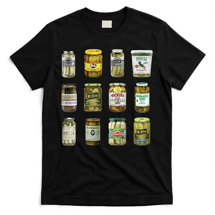 Vintage Canned Pickles Lover Funny Trendy T-Shirt