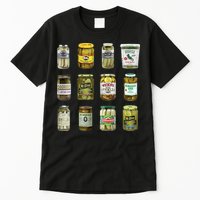Vintage Canned Pickles Lover Funny Trendy Tall T-Shirt