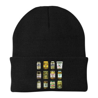 Vintage Canned Pickles Lover Funny Trendy Beanie