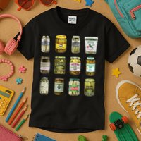 Vintage Canned Pickles Lover Funny Trendy Kids T-Shirt