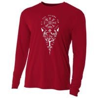 Viking Compass Protection Old Norse Warrior Cooling Performance Long Sleeve Crew