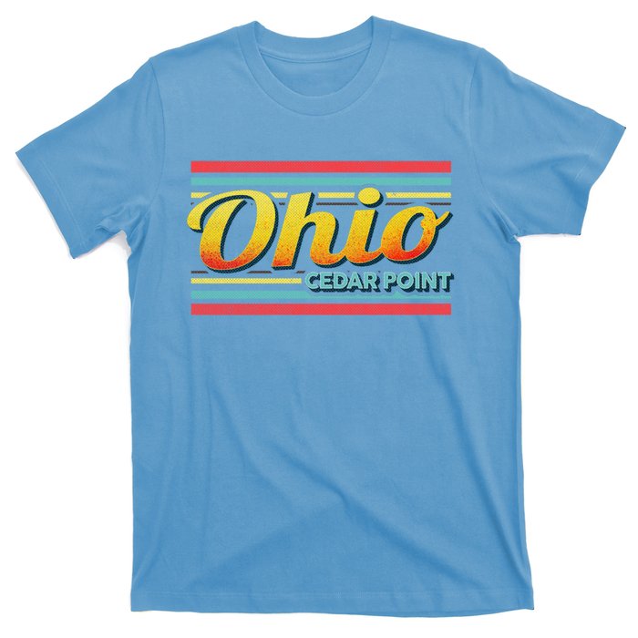 Vintage Cedar Point Ohio Souvenir Gift 70s 80s Style Gift T-Shirt