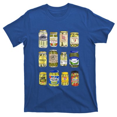 Vintage Canned Pickles Gardening Pickle Canning Season Gift T-Shirt