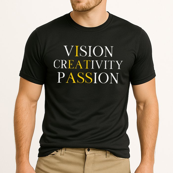 Vision Creativity Passion Cooling Performance Crew T-Shirt