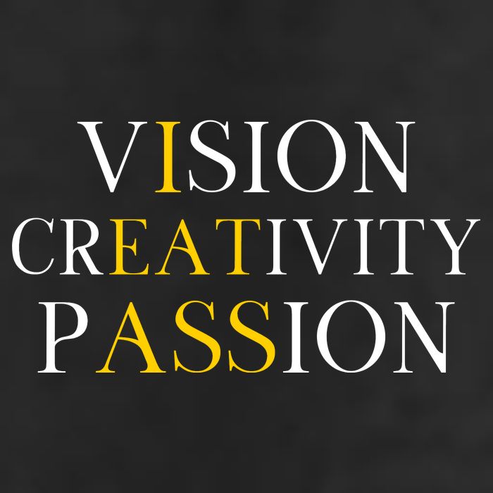 Vision Creativity Passion Adult Drive Performance Visor