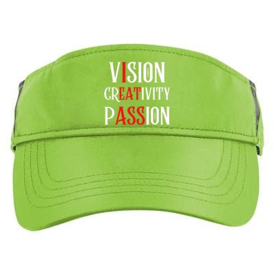 Vision Creativity Passion Adult Drive Performance Visor