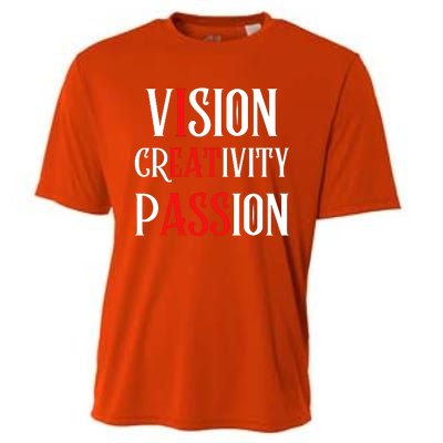 Vision Creativity Passion Cooling Performance Crew T-Shirt