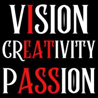 Vision Creativity Passion V-Neck T-Shirt