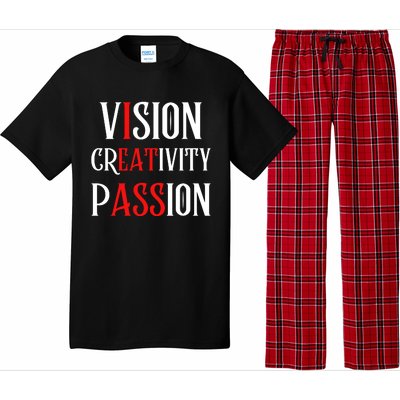 Vision Creativity Passion Pajama Set