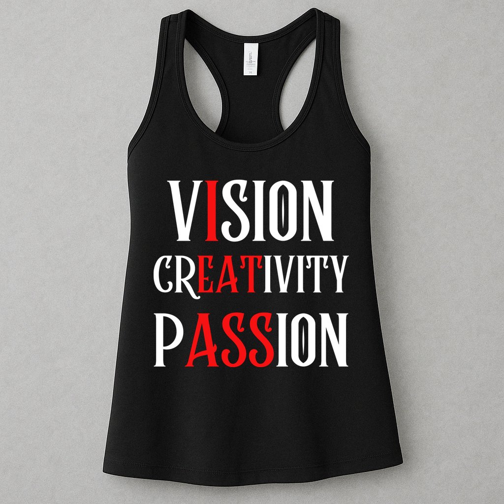 Vision Creativity Passion Womens Tank Top