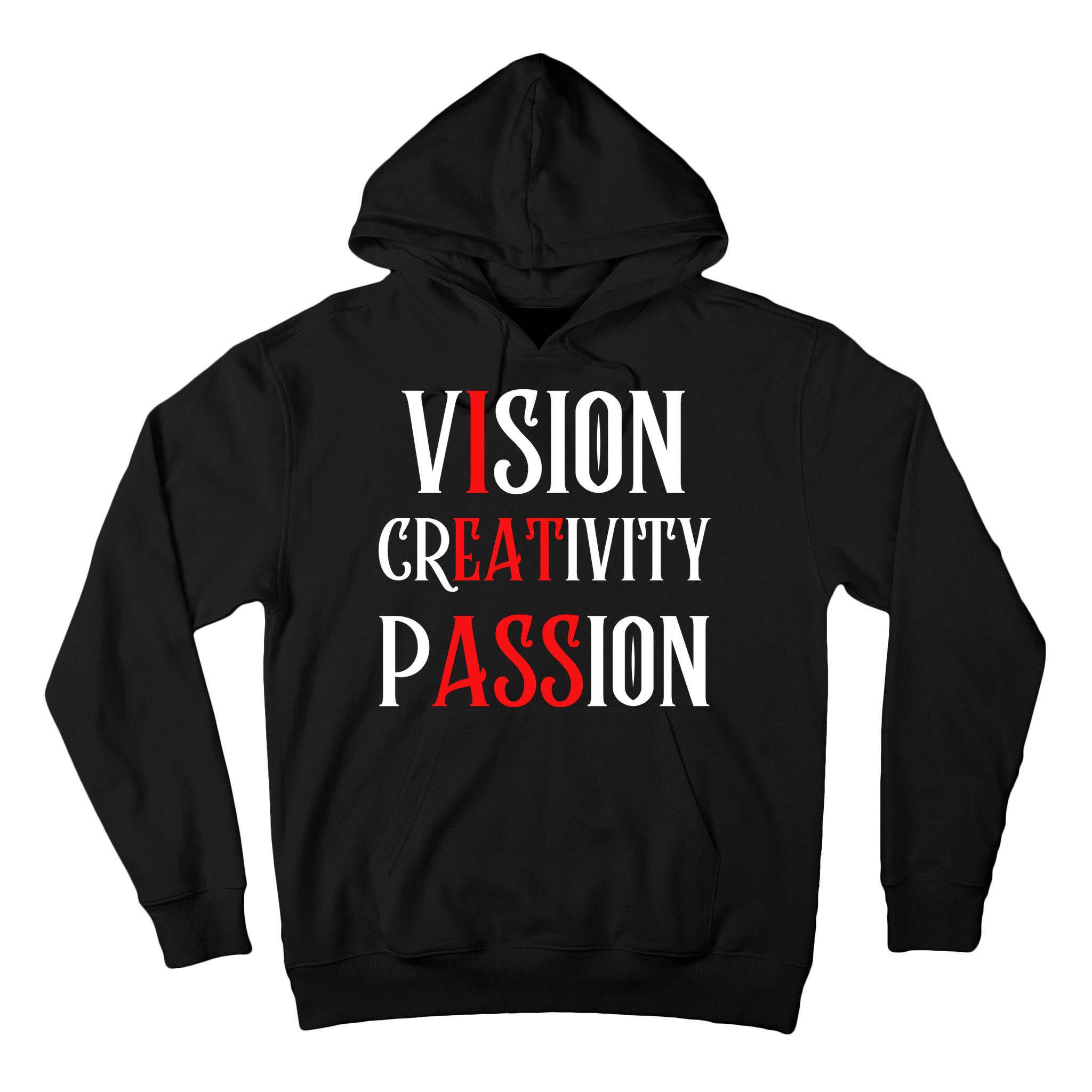 Vision Creativity Passion Tall Hoodie