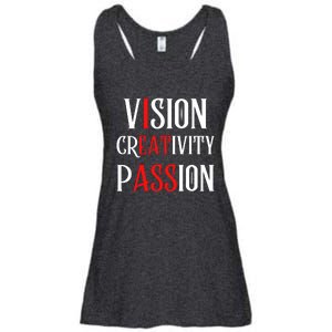 Vision Creativity Passion Ladies Essential Flowy Tank