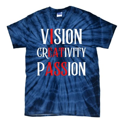 Vision Creativity Passion Tie-Dye T-Shirt